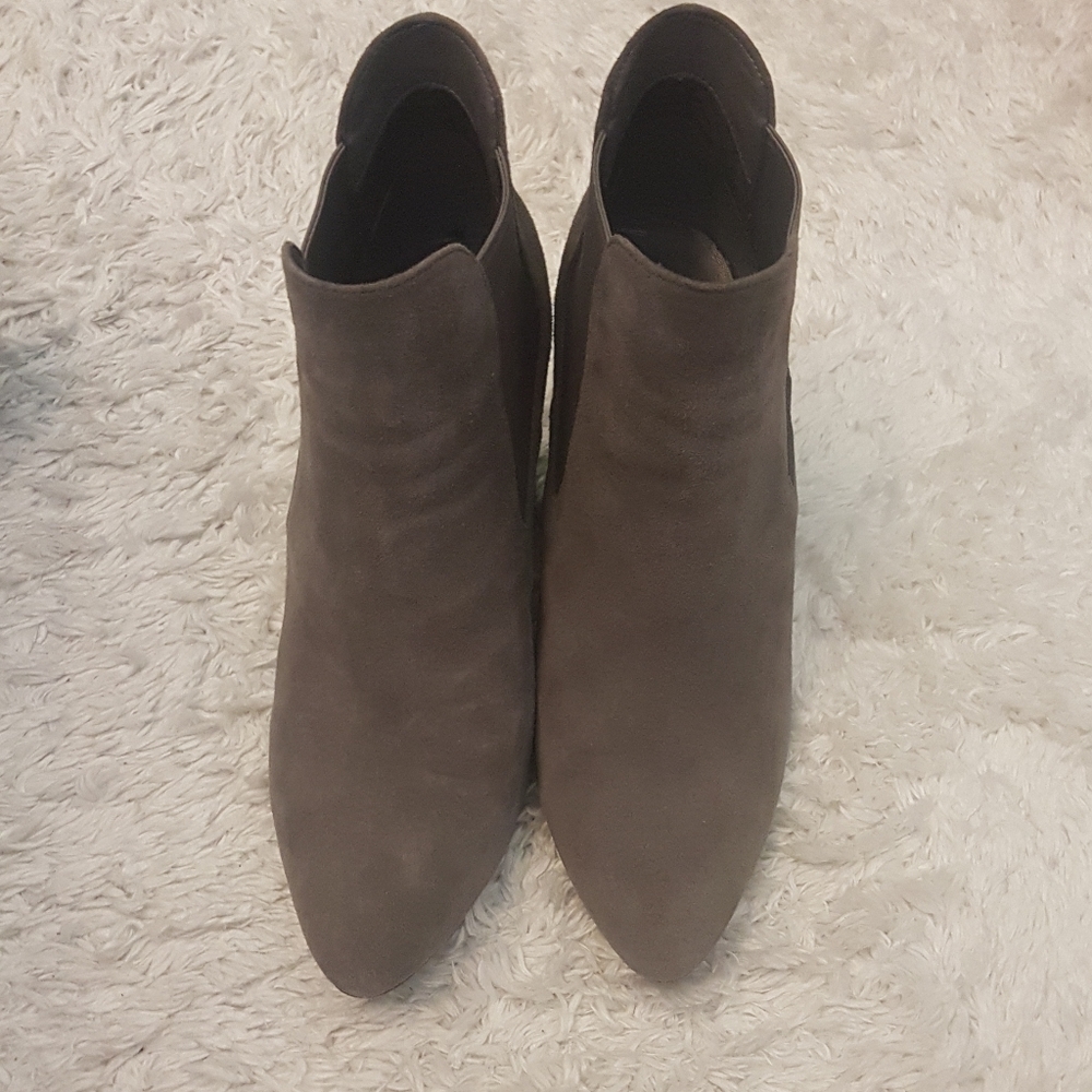 Cole Haan suede booties